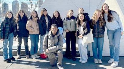 Poly students attend International Day of Women and Girls in Science Assembly at the UN